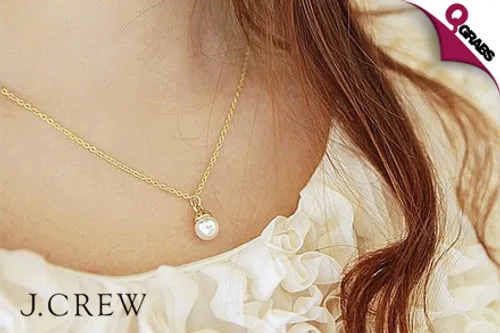 For QR89 Glam Up Your Jewelry Options with a J Crew Necklace Pendant Set with 5 Stunning Pendants! (QR199 Value)